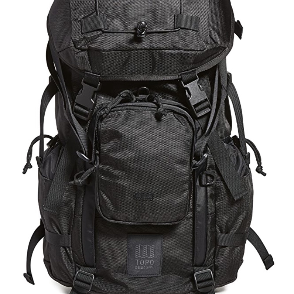 TOPO DESIGN subalpine Backpack BLACK 35 L